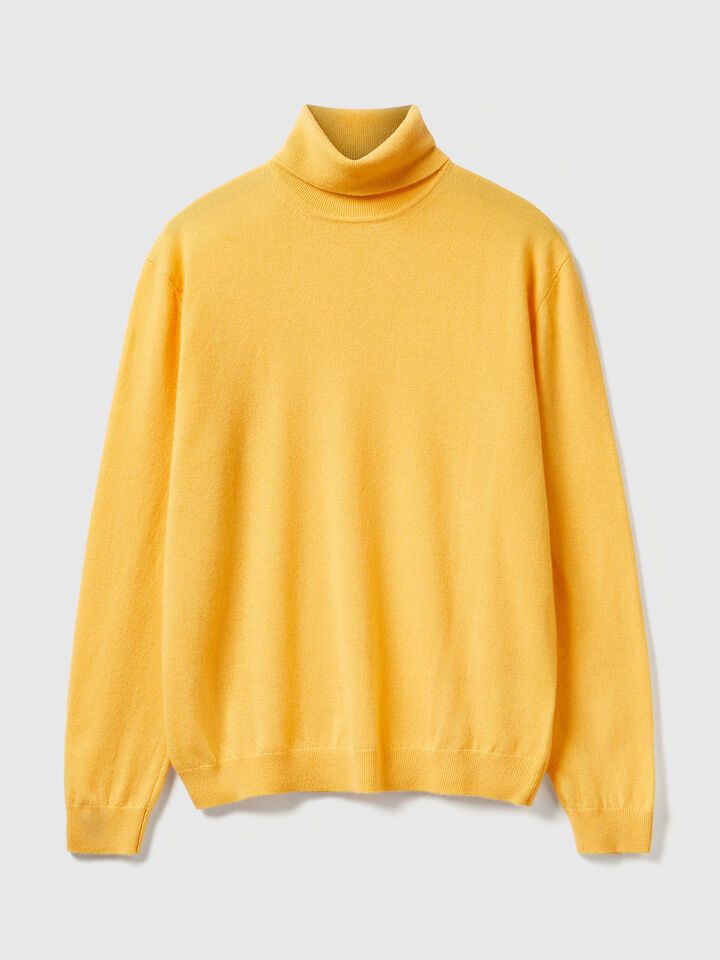 TURTLE NECK SWEATER Men image number 5